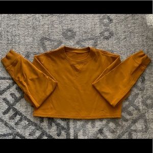 Like New lululemon All Yours Cropped Crew